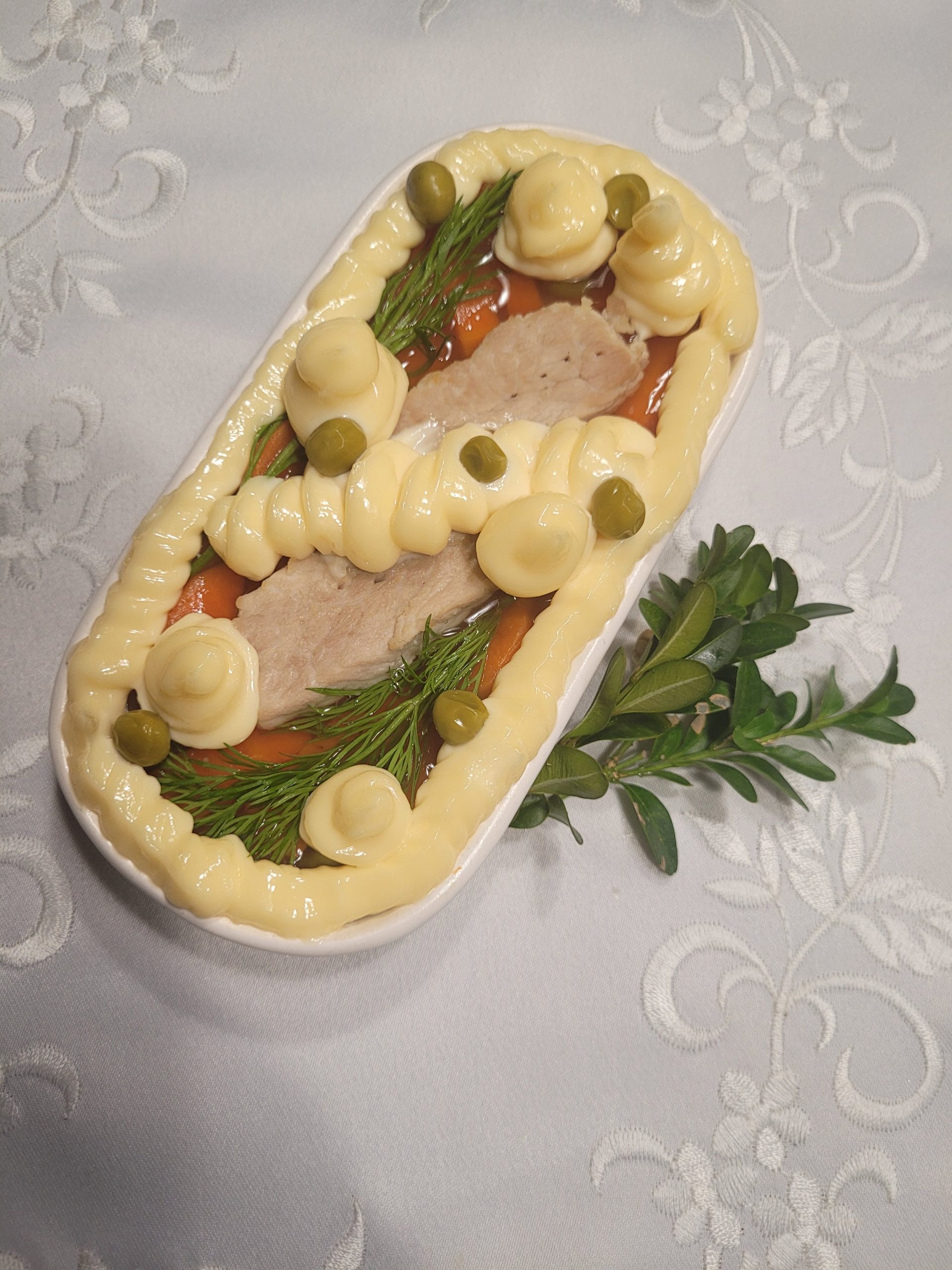 Wielkanocny schab w galarecie